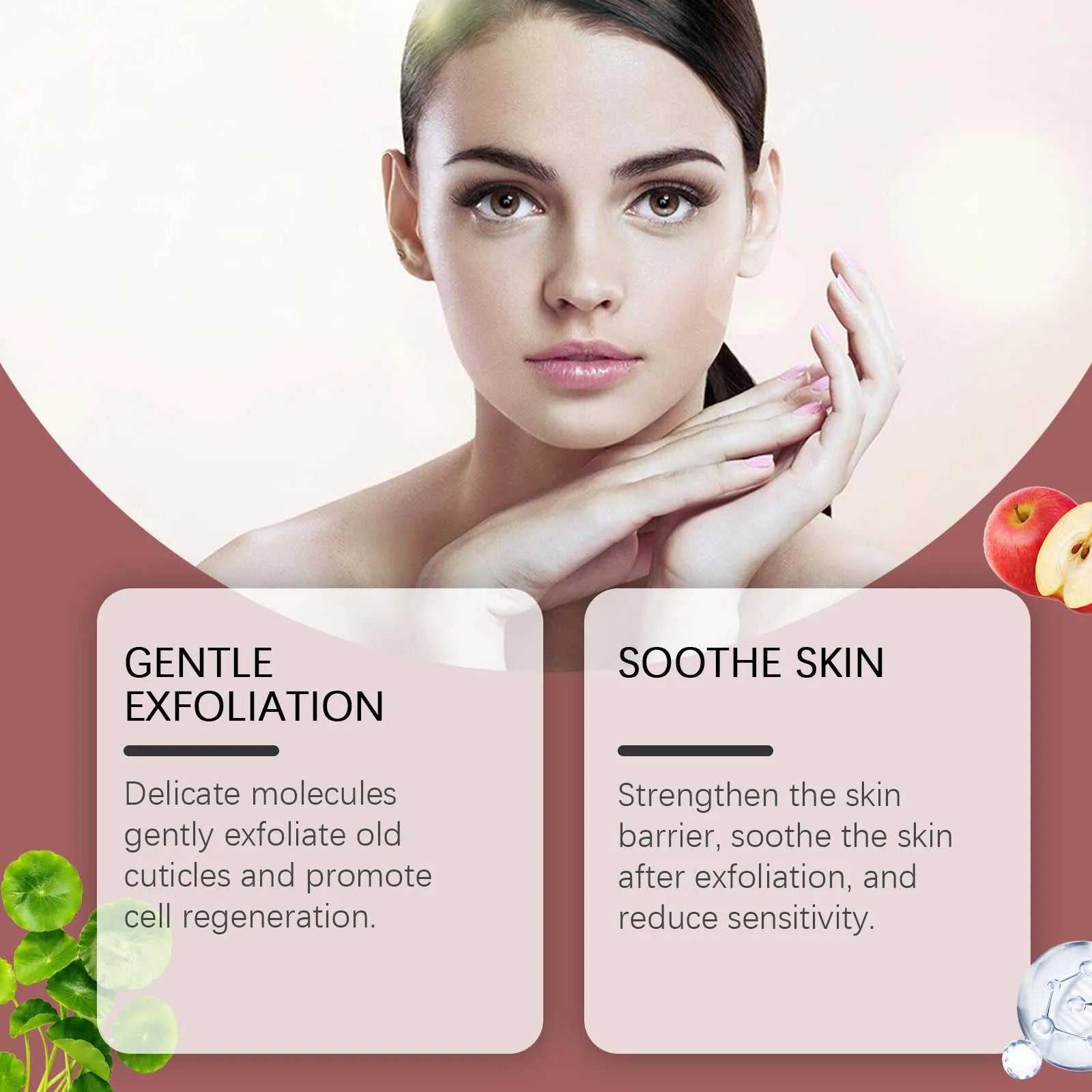 West&Month Gentle Exfoliation Treatment for Skin Regeneration and Sensitivity Relief