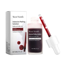 West Month AHA BHA Intensive Peeling Solution in 30ml bottle for skin soothing and clarifying