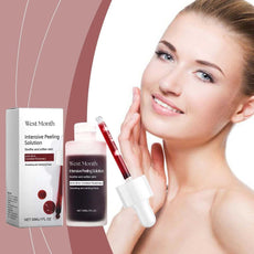 West Month Intensive Peeling Solution for soothing and softening skin in 30ml bottle
