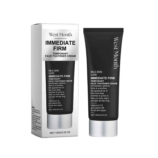 West&Month Immediate Firm Temporary Face Tightener Cream for anti-aging benefits and smooth skin