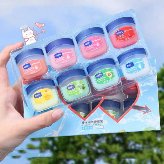 WNP'L Assorted Scented Gel Candles Pack with Eight Varieties in Colorful Jars
