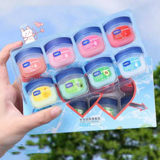WNP'L Assorted Scented Gel Candles Pack with Eight Varieties in Colorful Jars