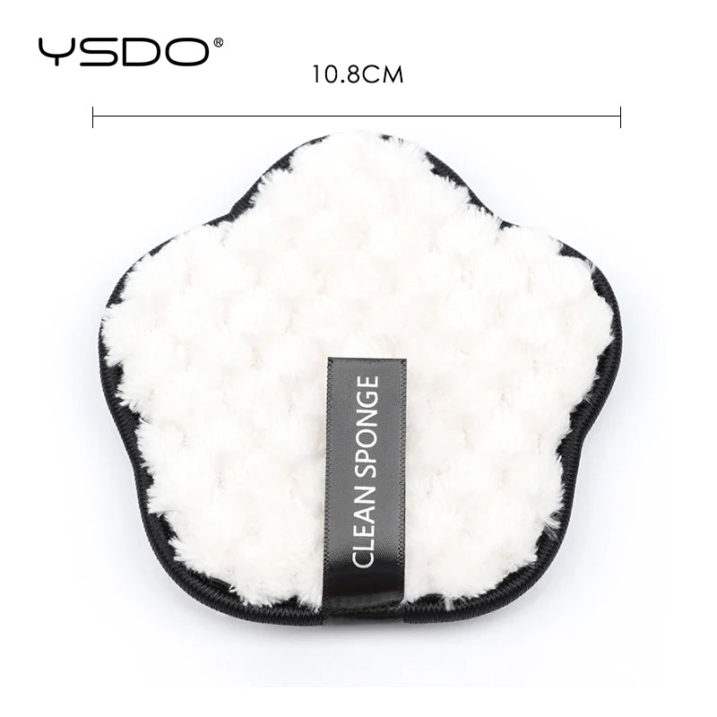 YSDO Clean Sponge for gentle facial cleansing, soft texture with a 10.8 cm diameter