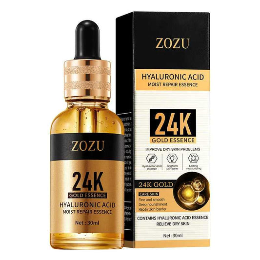 DRMEINAIER 24K Gold Hyaluronic Acid Moist Repair Essence for Hydrating and Repairing Dry Skin
