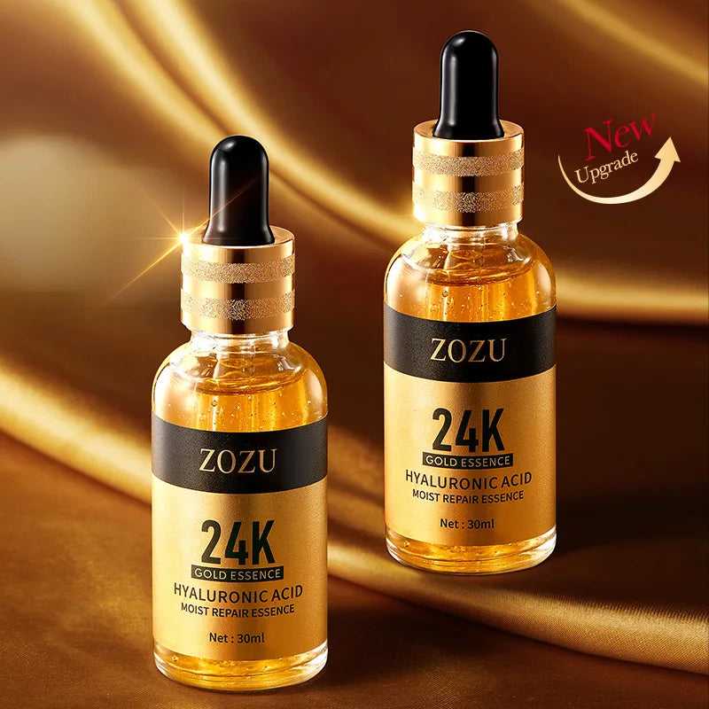 DRMEINAIER 24K Gold Hyaluronic Acid Moist Repair Essence for Skin Hydration and Rejuvenation